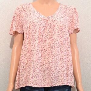 Flowy Pink Women's Top